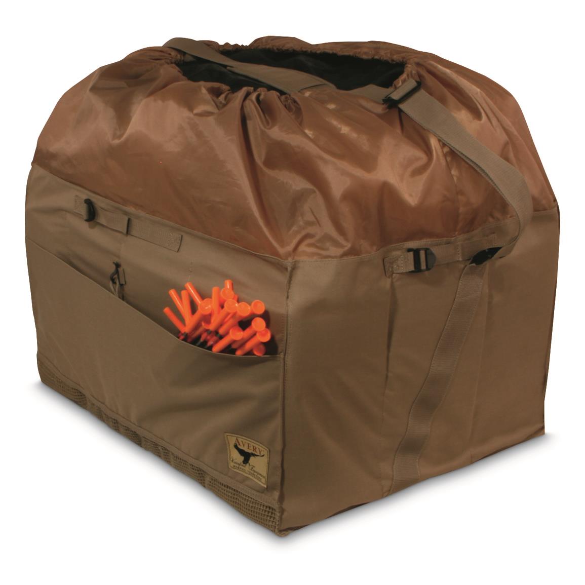 Avery 12-slot Mid-size Full Body Goose Decoy Bag, Field Khaki