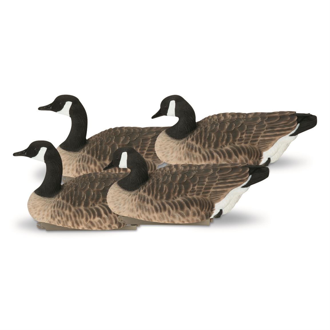Avery GHG Pro-Grade XD Series Canada Goose Active Floater Decoys, 4 Pack