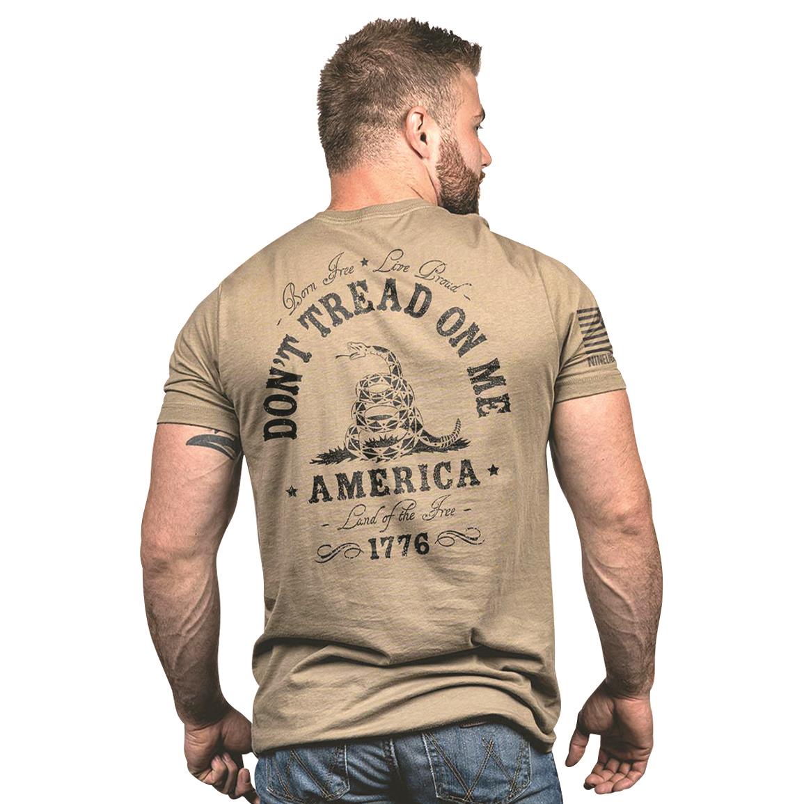 Nine Line Don't Tread On Me T-shirt, Coyote