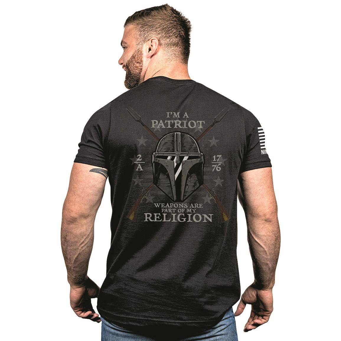 Nine Line 2A is My Religion T-shirt, Black