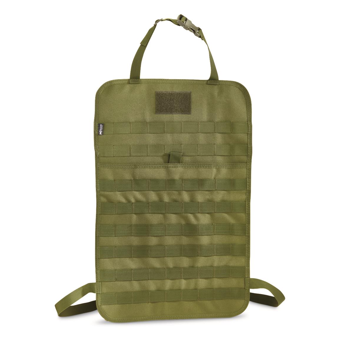 Tactical Seat Back Organizer, Olive Drab