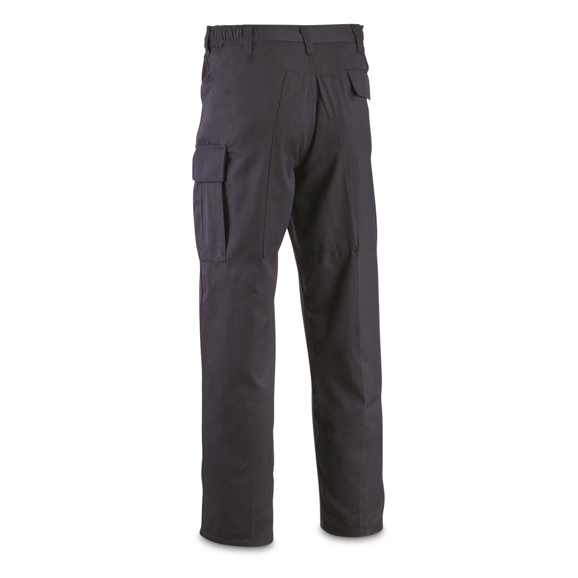 Navy Cotton Cargo Pants | Sportsman's Guide