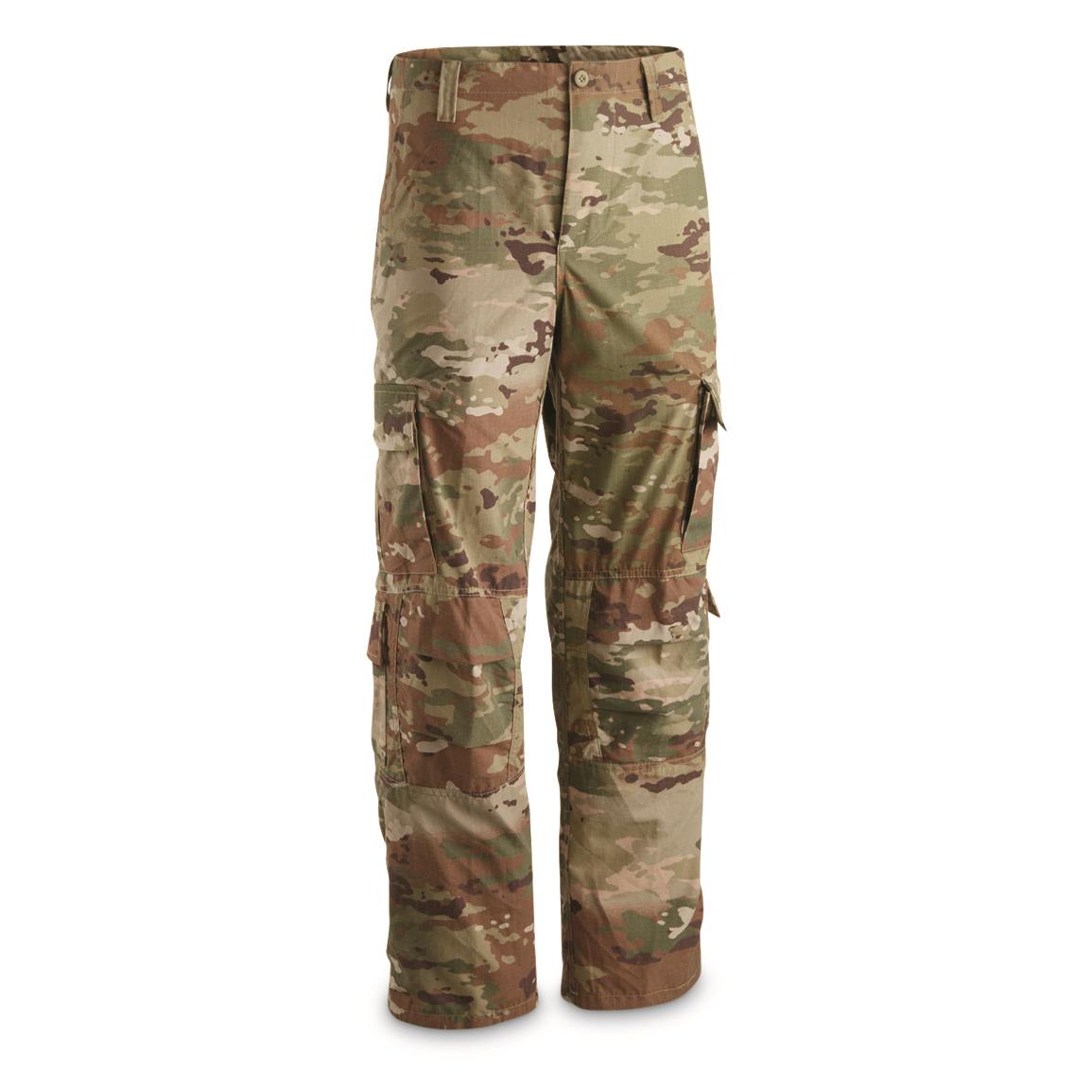 U.S. Military Surplus Hot Weather BDU Pants, New, Multicam OCP