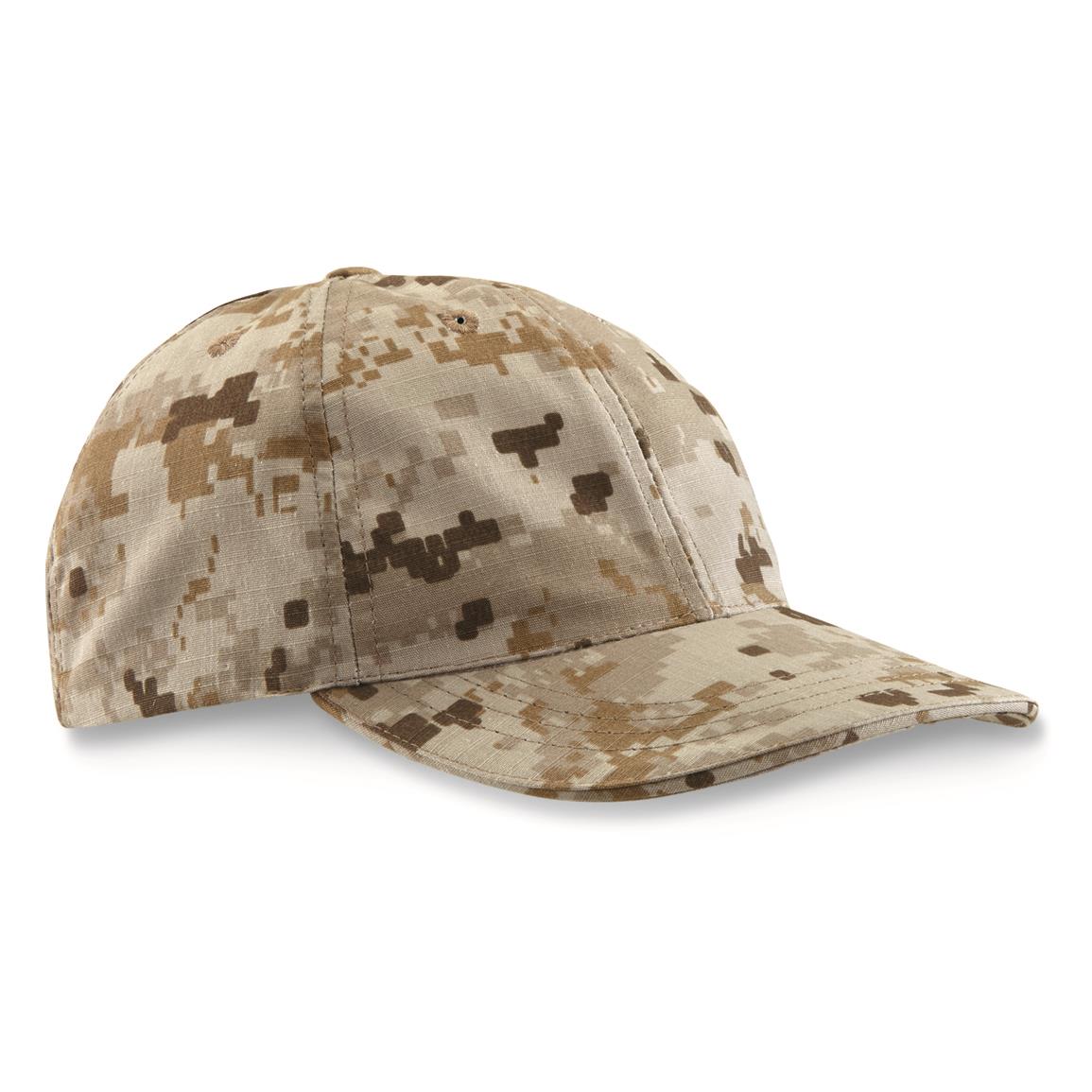 U.S. Military Surplus Tru-Spec Ball Cap, New, Desert Digital