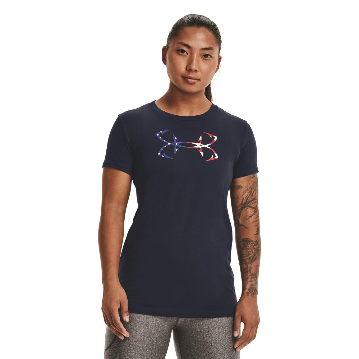 Under Armour Womens Freedom Hook T-Shirt