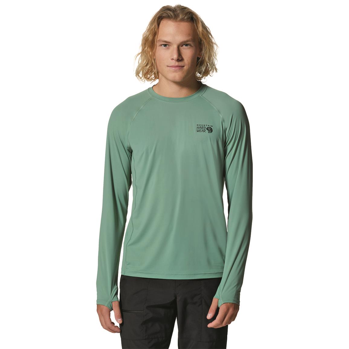 Mountain Hardwear Men's Crater Lake Long Sleeve Shirt, Aloe