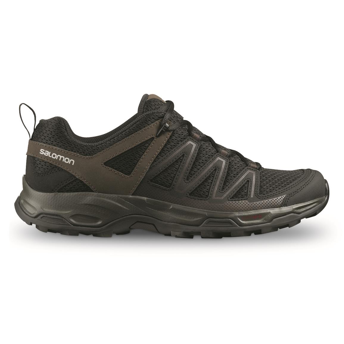 Salomon Men's Pathfinder Hiking Shoes, Black/wren/wren