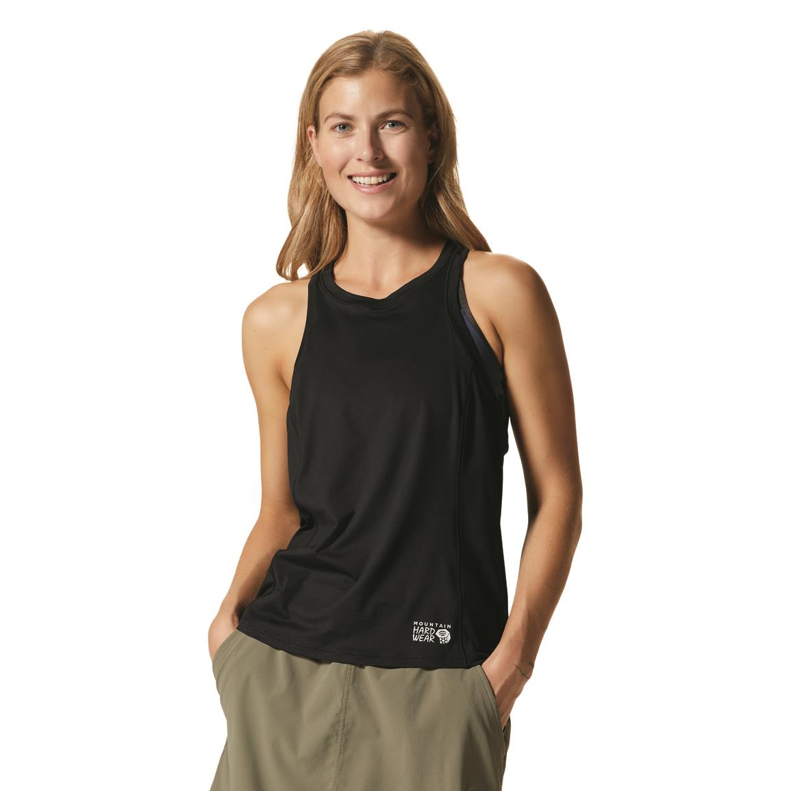 Mountain Hardwear Women's Crater Lake Tank Top, Black