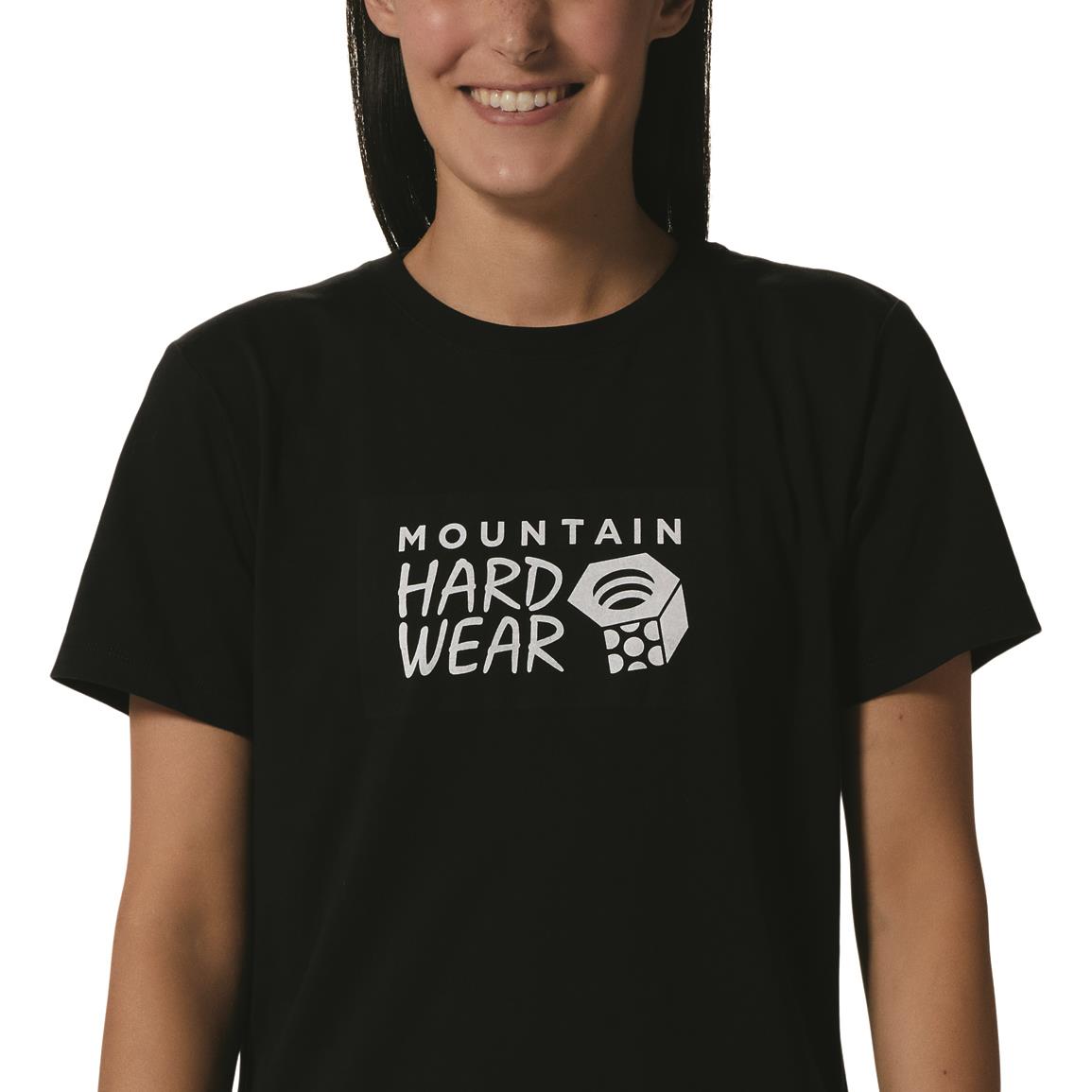 Mountain Hardwear Women's Logo Graphic T-Shirt, Black