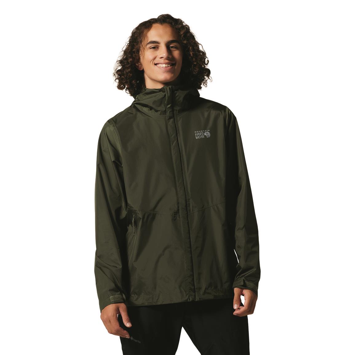 Mountain Hardwear Men's Acadia Jacket, Surplus Green