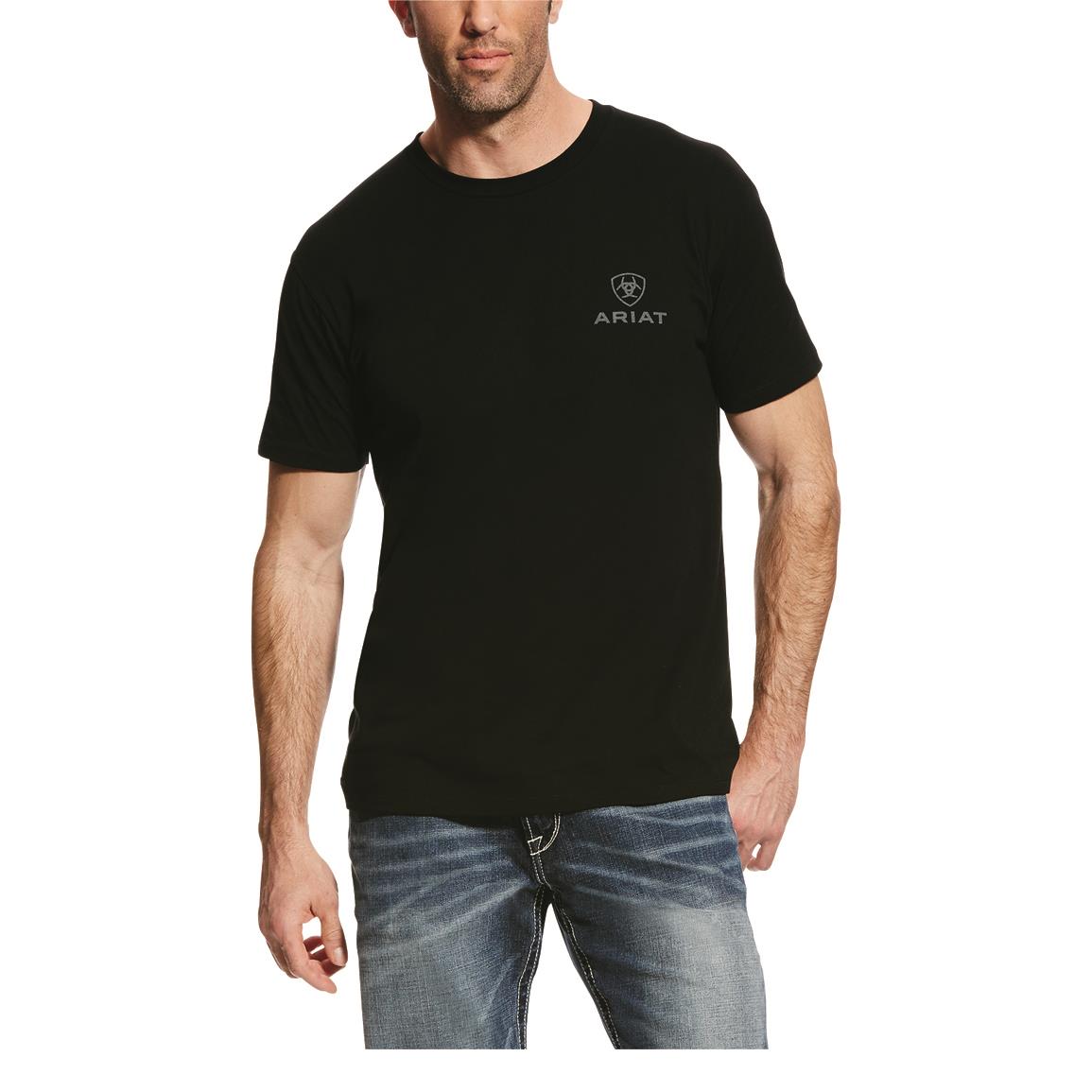 Ariat Men's Corporate Shirt, Black