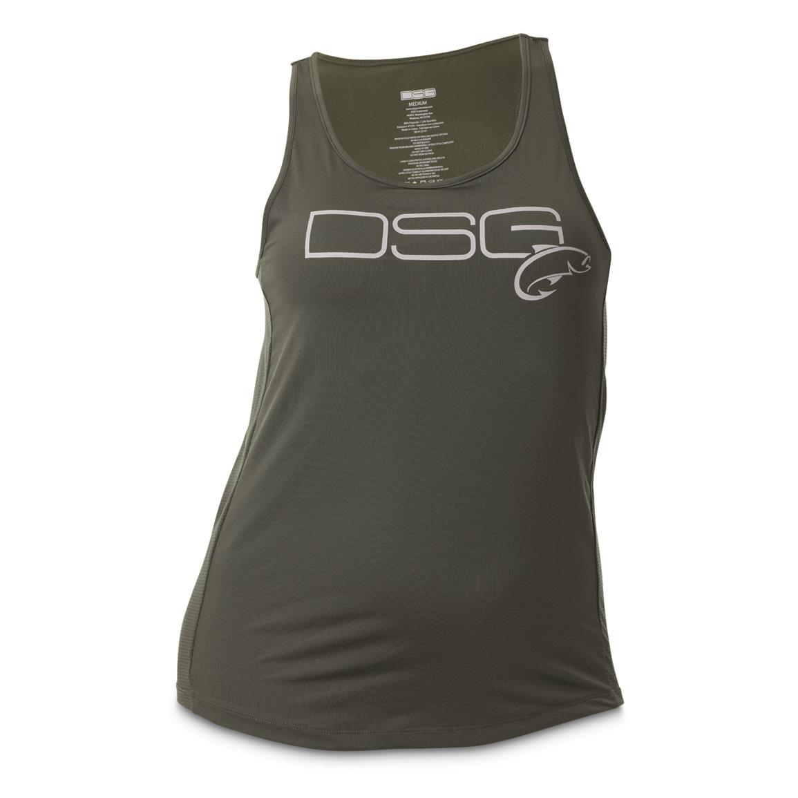 DSG Outerwear Women's Razor Back Tank, Sage