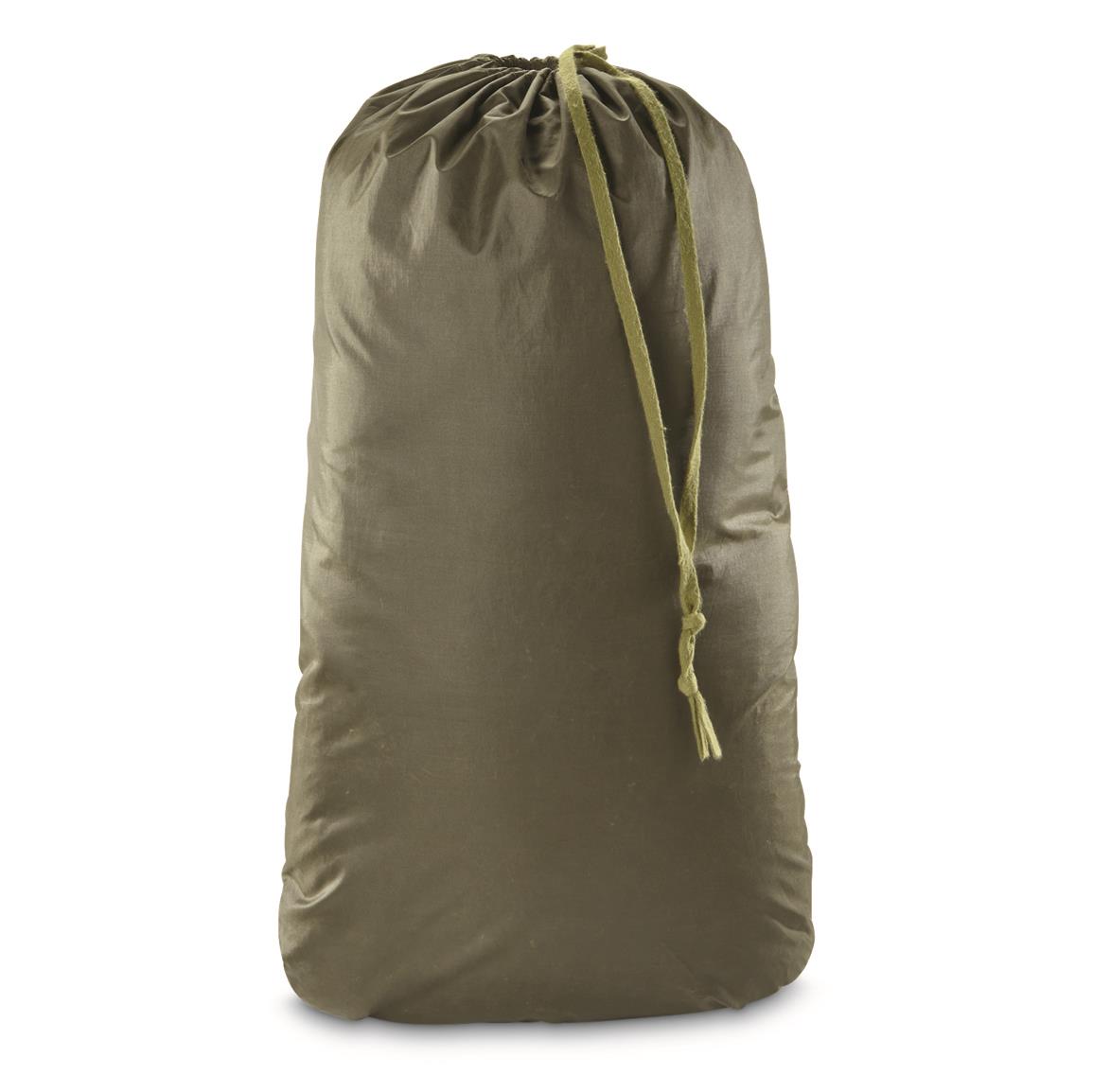 British Military Surplus Nylon Laundry Bags, 2 Pack, Used