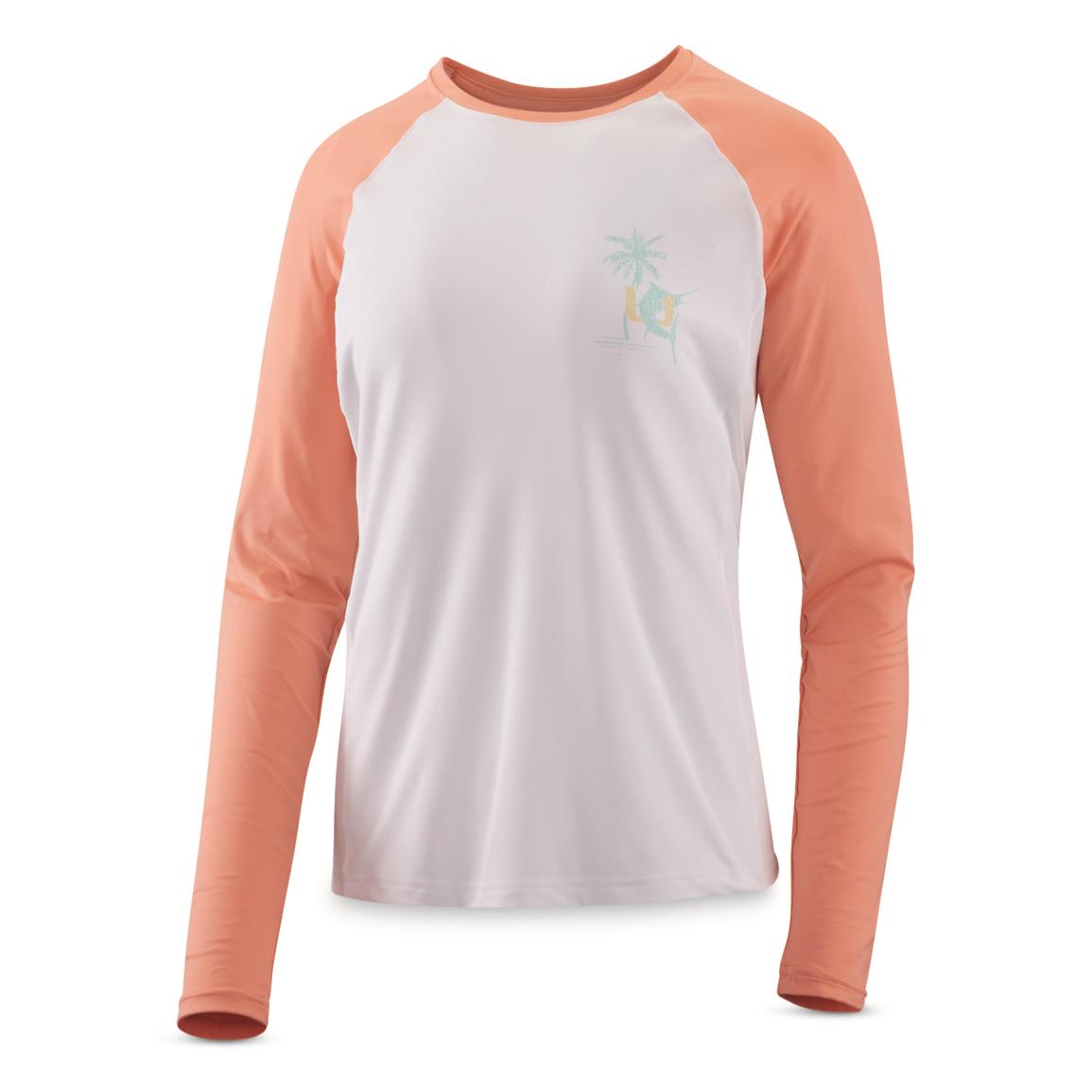 Huk Women's Scaled Logo Pursuit Shirt - 725101, Shirts & Tops at Sportsman's  Guide
