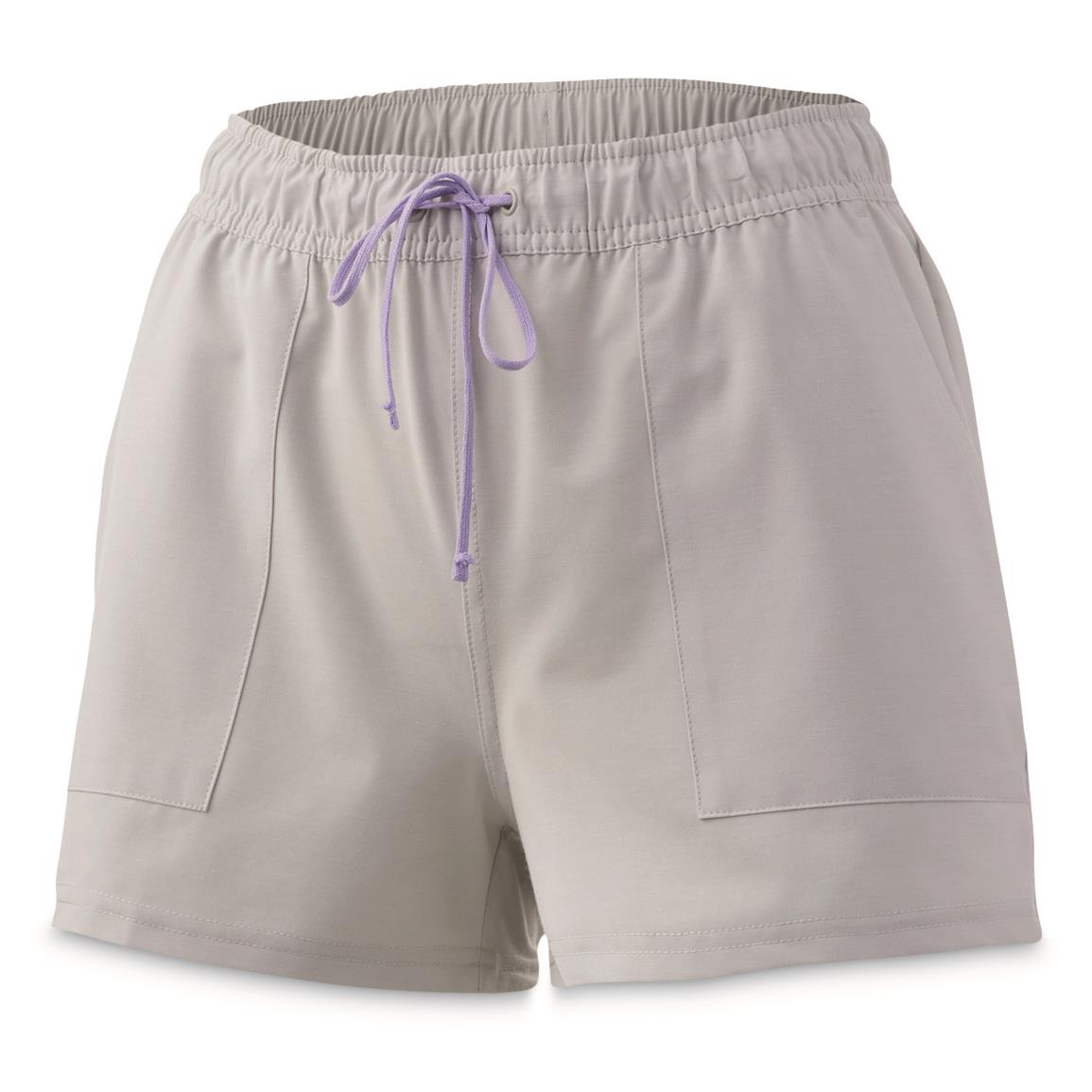 Huk Women's Waypoint Shorts, Oyster