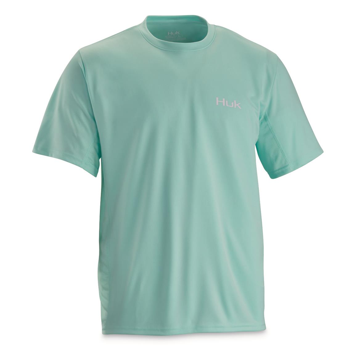 Huk Icon X Short Sleeve Shirt, Beach Glass