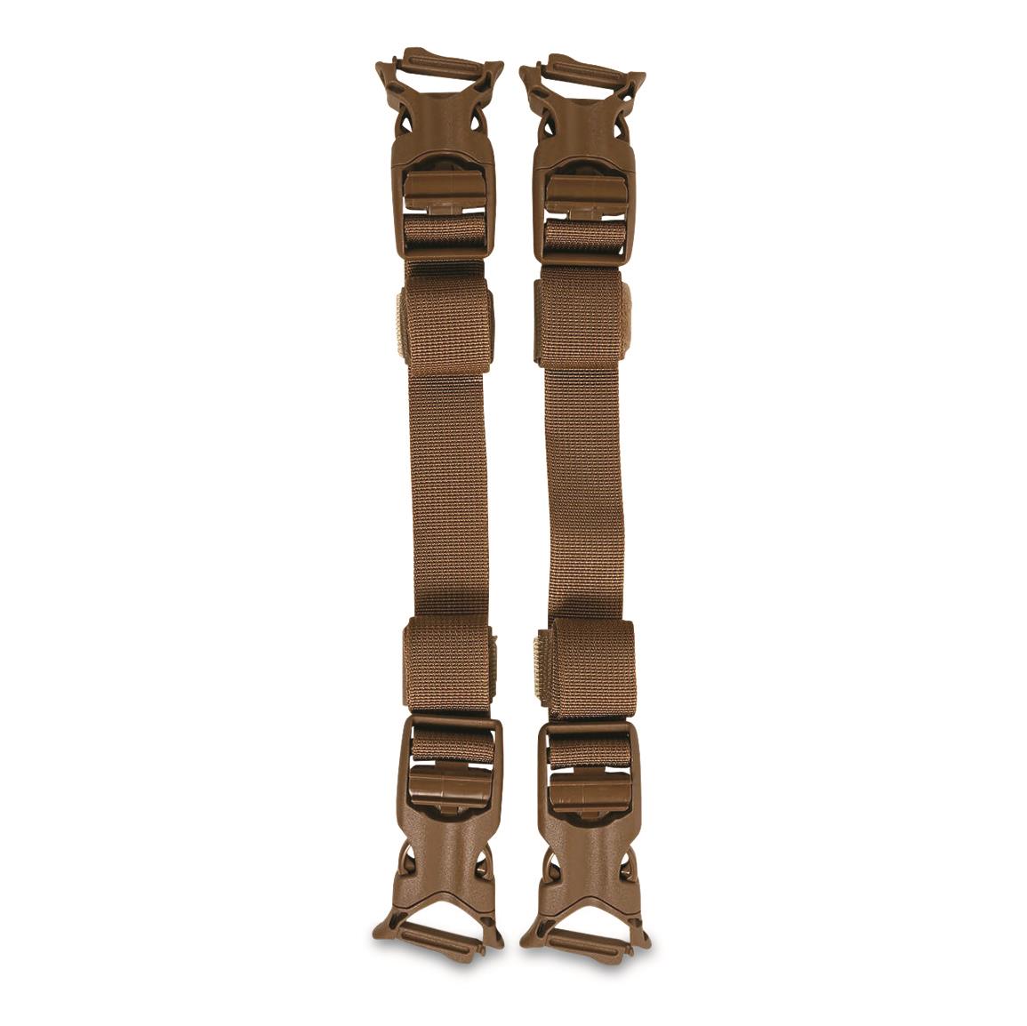 Mystery Ranch Quick Attach Accessory Straps, 2 Pack, Coyote