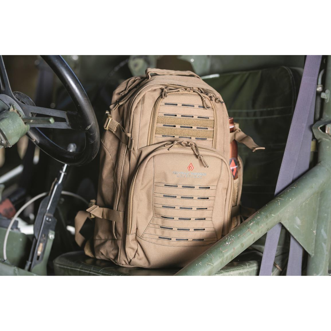 Advanced Warrior Solutions Spear 3-day 30L Backpack, Tan