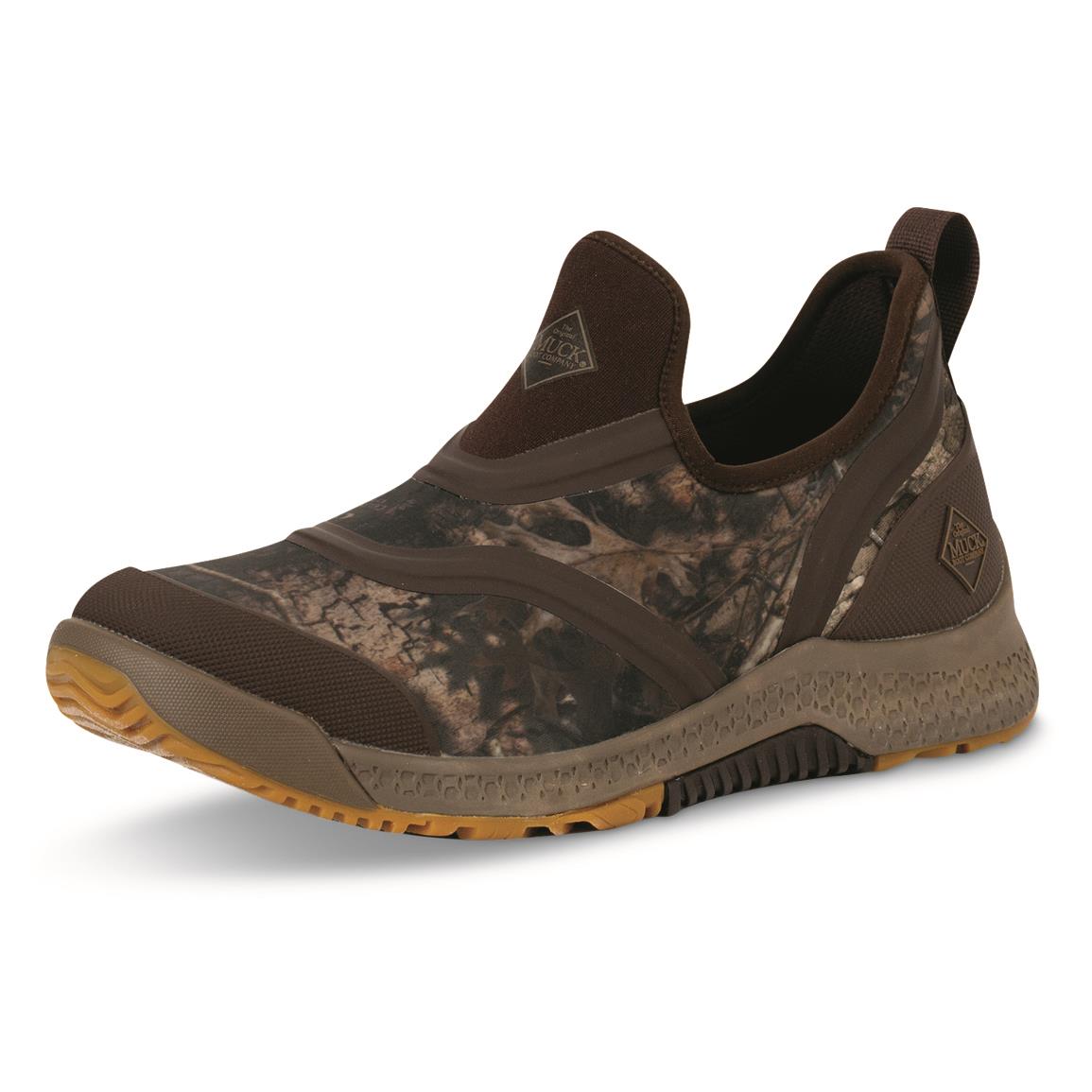 Muck Men's Outscape Slip-on Shoes, Mossy Oak® Country DNA™