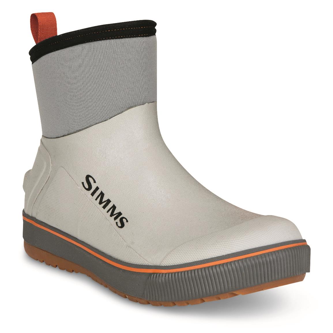Simms Men's Challenger Waterproof Deck Boots, Cider
