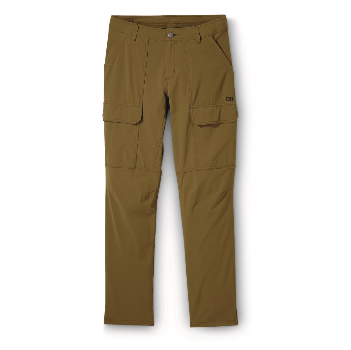 Guide Gear Men's Outdoor 2.0 Flannel-Lined Cotton Cargo Pants - 726739,  Jeans & Pants at Sportsman's Guide