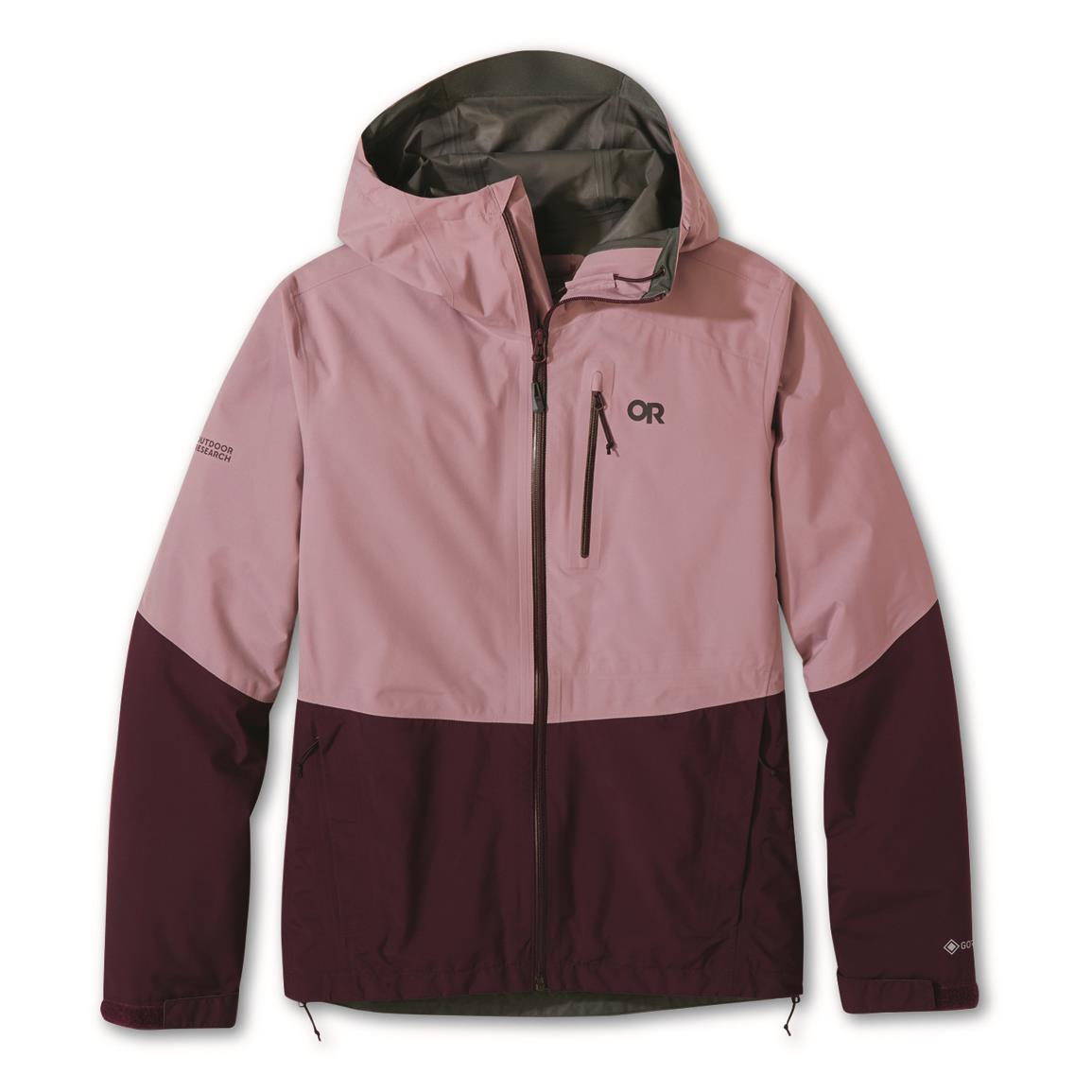 Outdoor Research Women's Aspire II Waterproof Jacket, GORE-TEX, Moth/elk