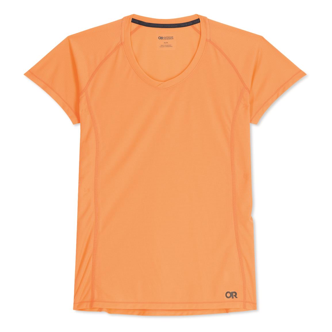 Outdoor Research Women's Echo Short-Sleeve Tee, Orange Fizz
