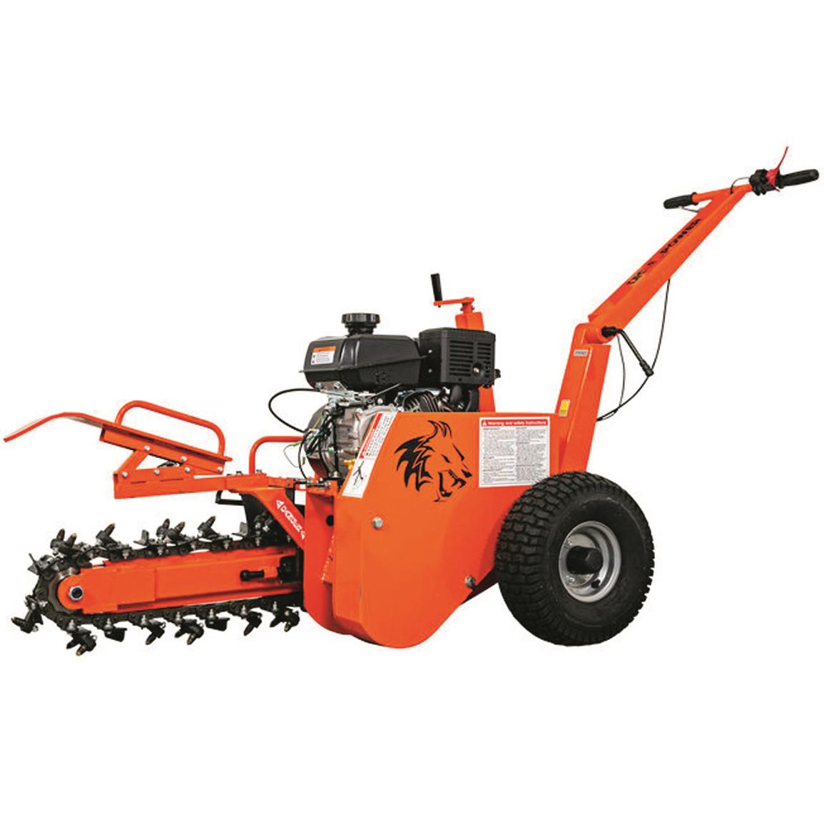 DK2 OPT118 18" Direct Drive Trencher with KOHLER 7 HP CH270 Engine