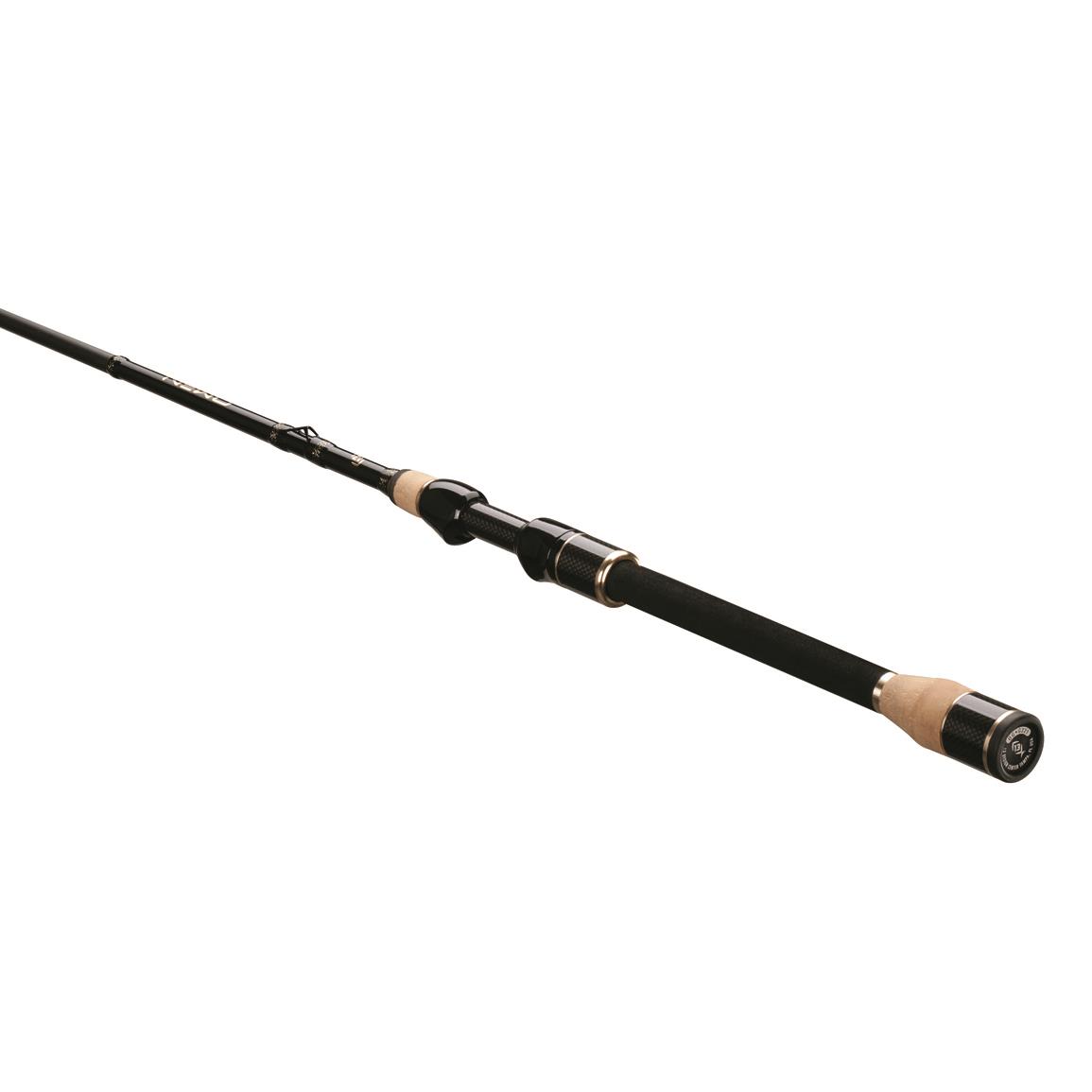 13 Fishing Omen Gold Spinning Rod, 6'6" Length, Medium Power, Fast Action