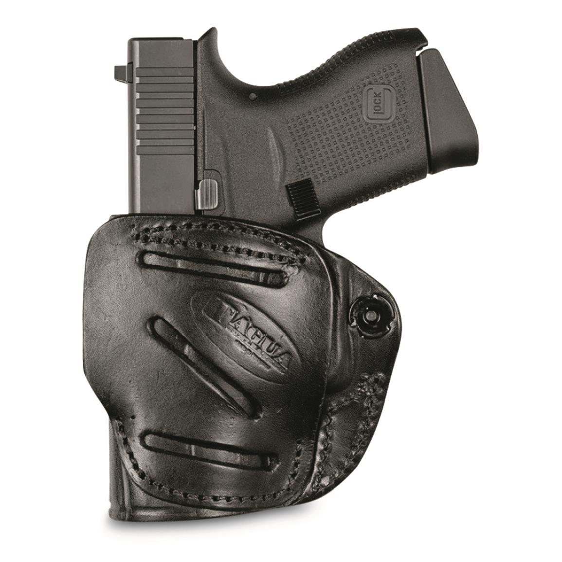 Tagua TX-4 Victory Black Leather Holster, Smith & Wesson M&P Shield/M2.0 3" Barrel