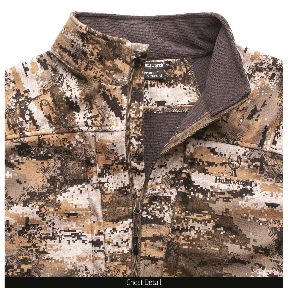 Men's Elkins Windproof Hunting Jacket Disruption - Huntworth Gear