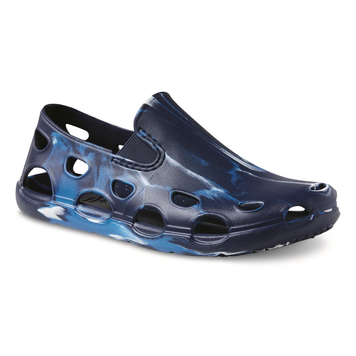 Huk Men's Stone Shore Brewster ATR Water Shoes, Deep Ocean Blue