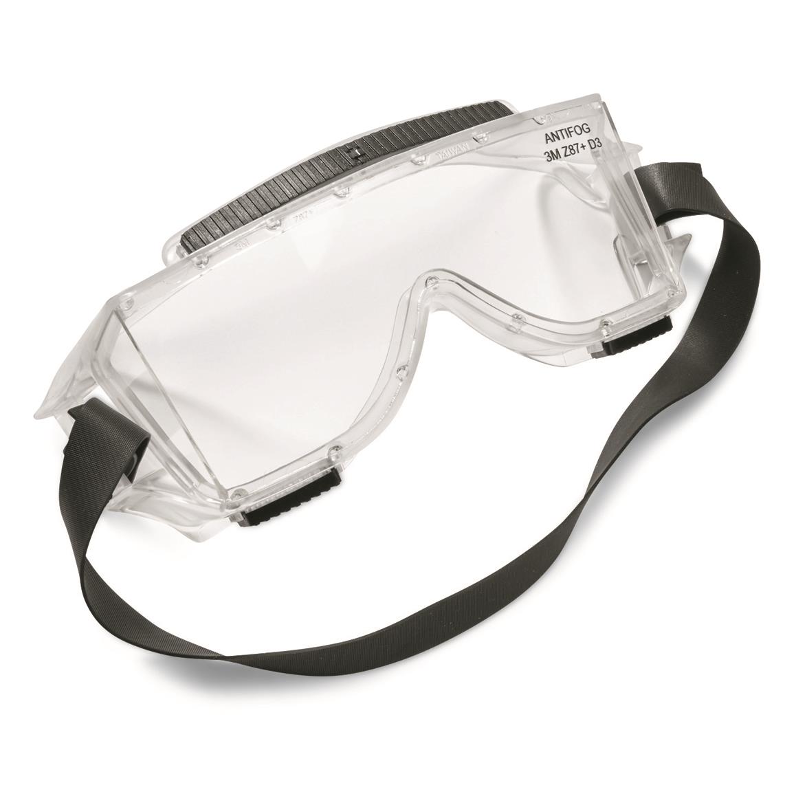 U.S. Military Surplus 3M Safety Goggles, 2 Pack, New