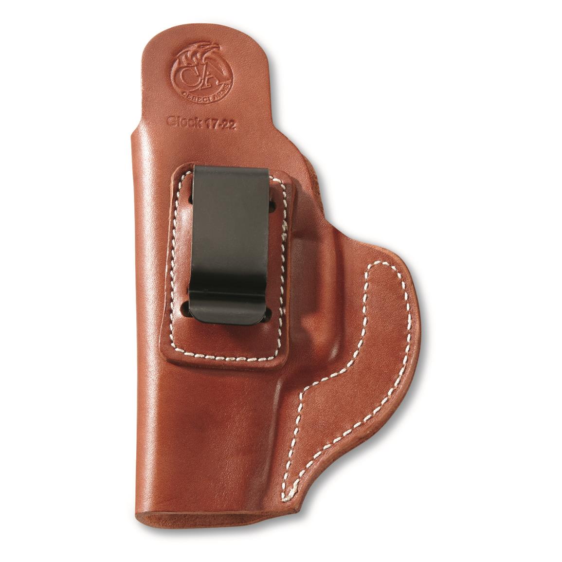 Cebeci Arms Leather OWB Holster, Glock 17/22, Right Hand