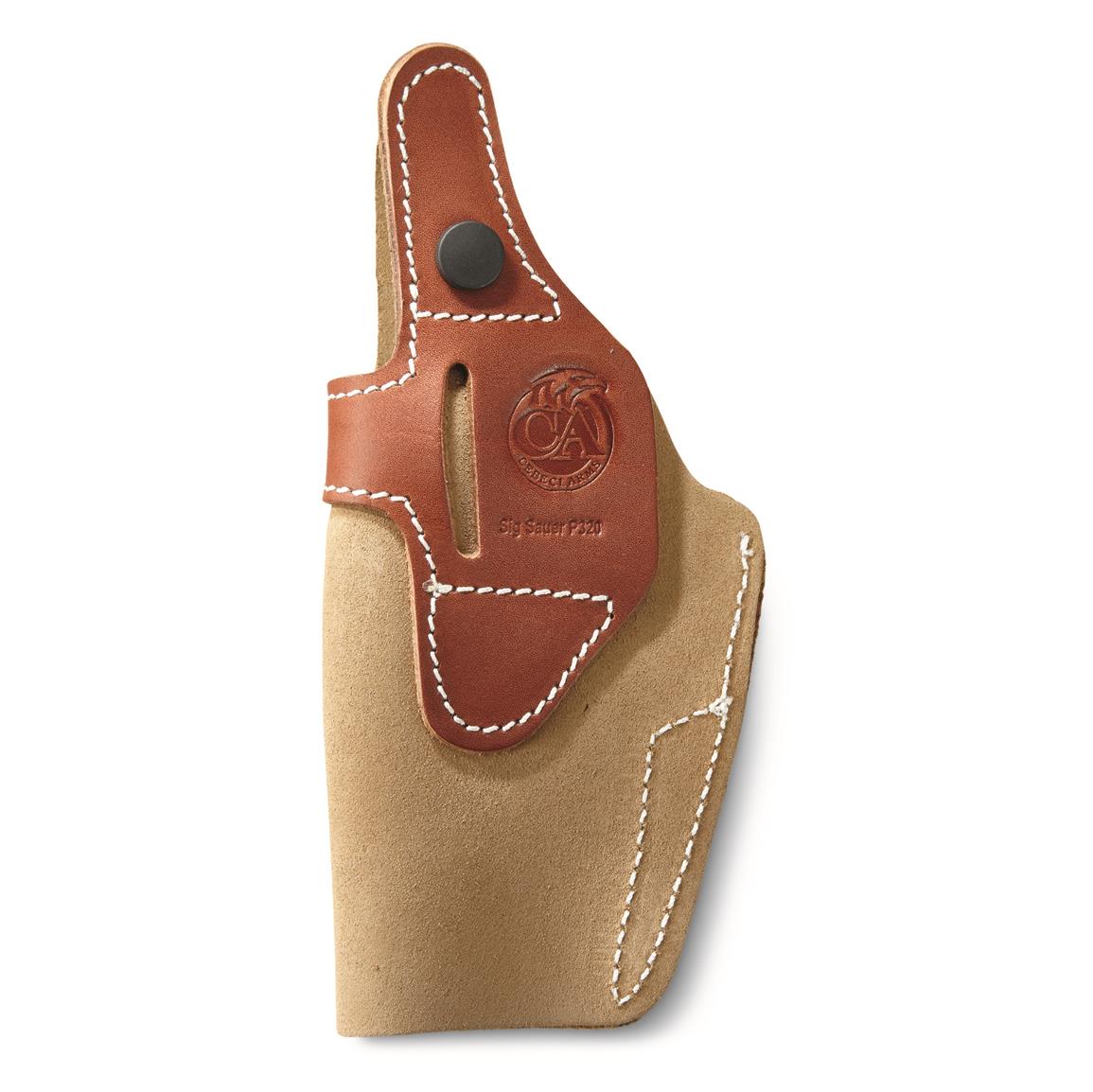 Cebeci Arms Suede IWB Holster, SIG SAUER P320, Right Hand