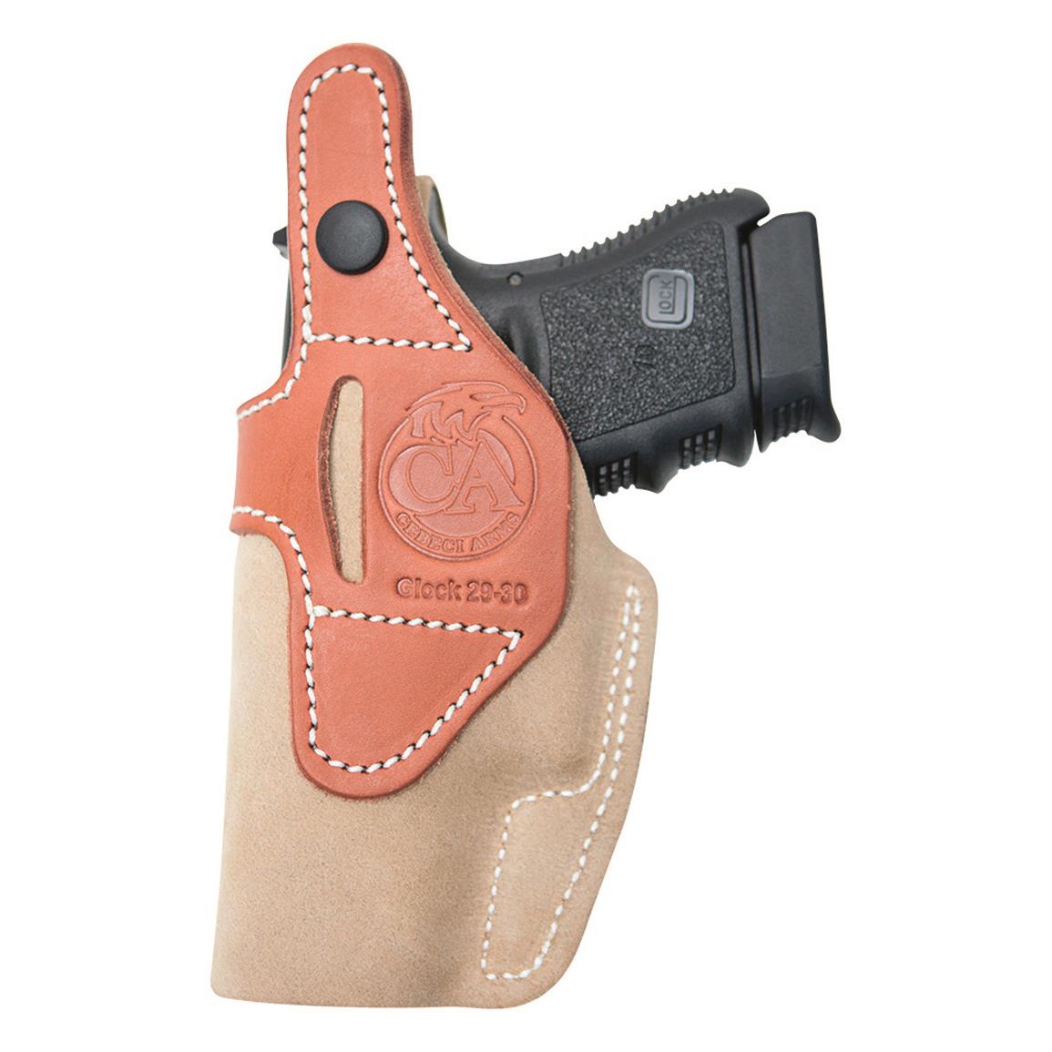Cebeci Arms Suede IWB Holster, S&W J Frame 2" Revolver, Right Hand