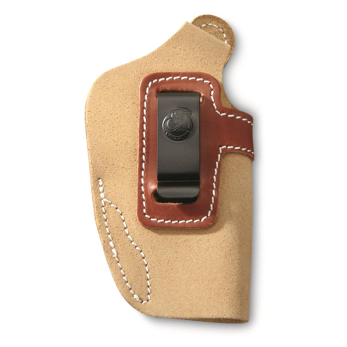 Cebeci Arms Suede IWB Holster, S&W J Frame 3" Revolver, Right Hand