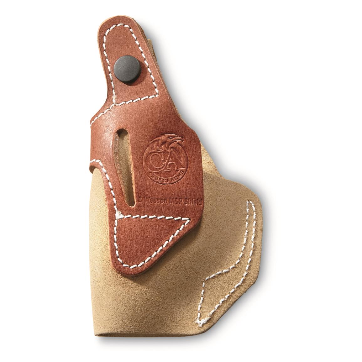Cebeci Arms Suede IWB Holster, S&W M&P Shield 9mm, Right Hand