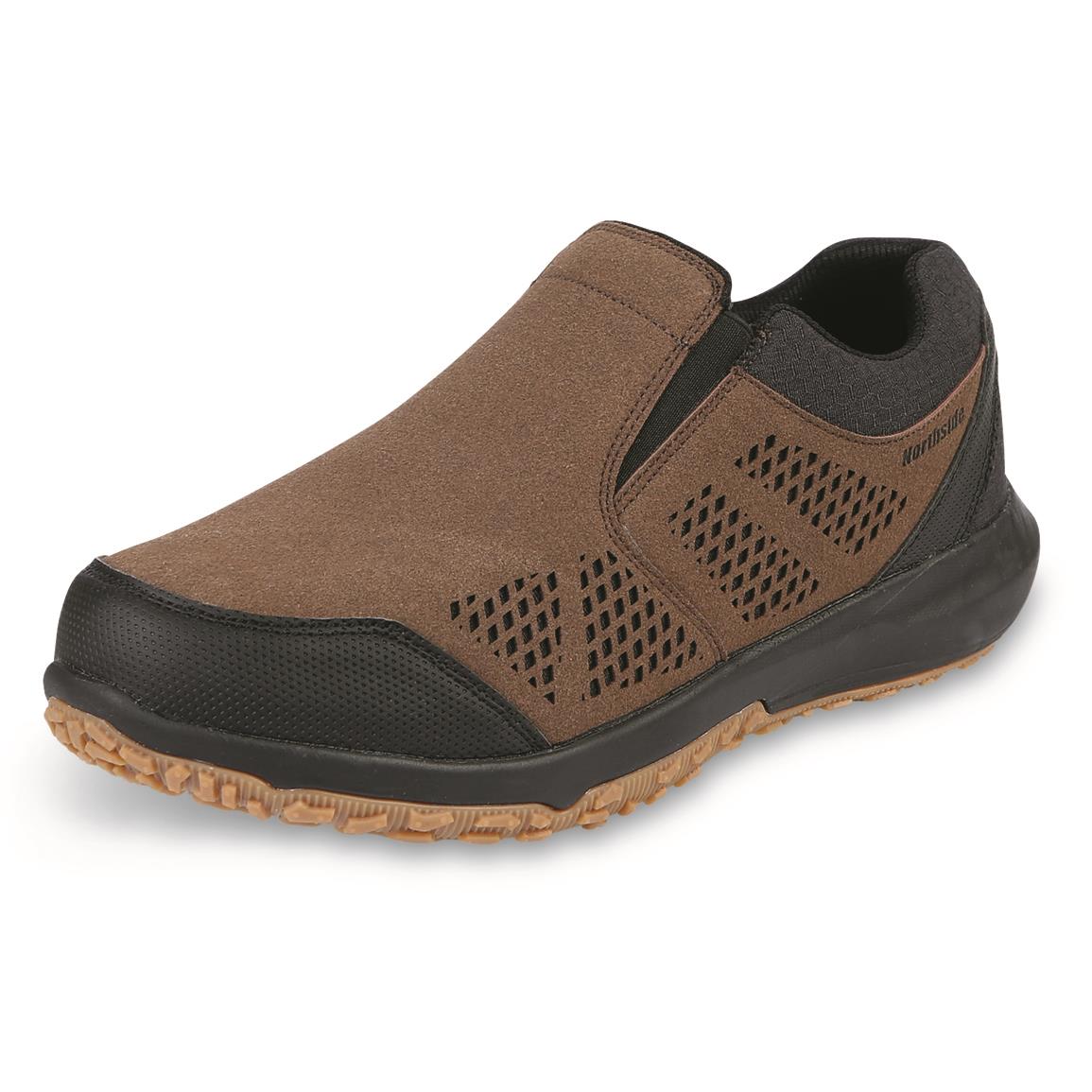 Northside Men's Benton Moc Shoes, Brown/black