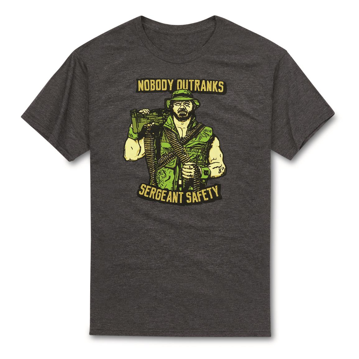 Viktos Sgt Safety T-Shirt, Charcoal Heather