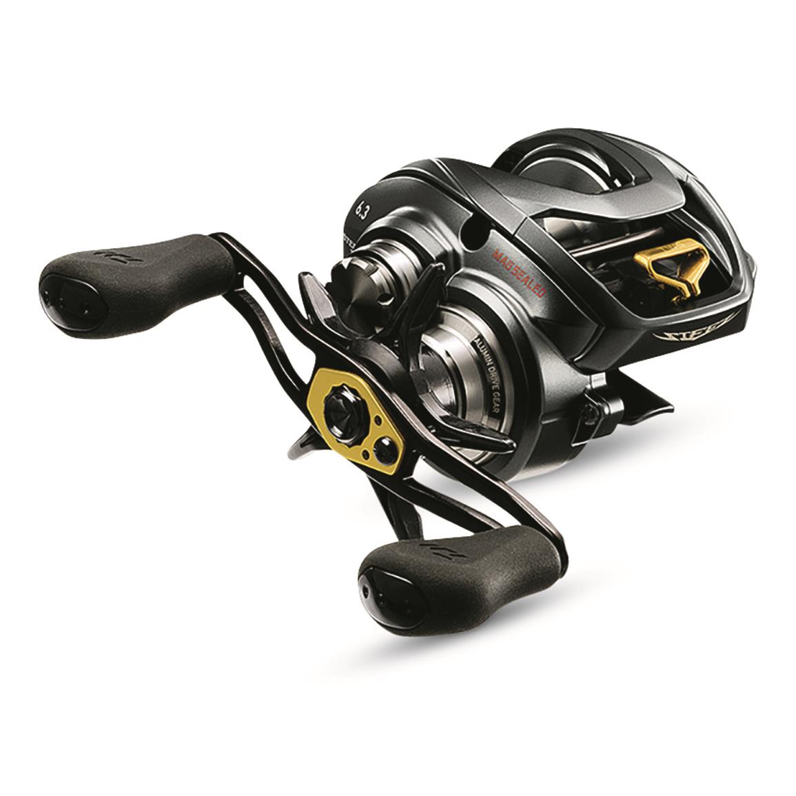 Daiwa Steez A TW Baitcasting Reel, 7.3:1 Gear Ratio, Right Hand ...