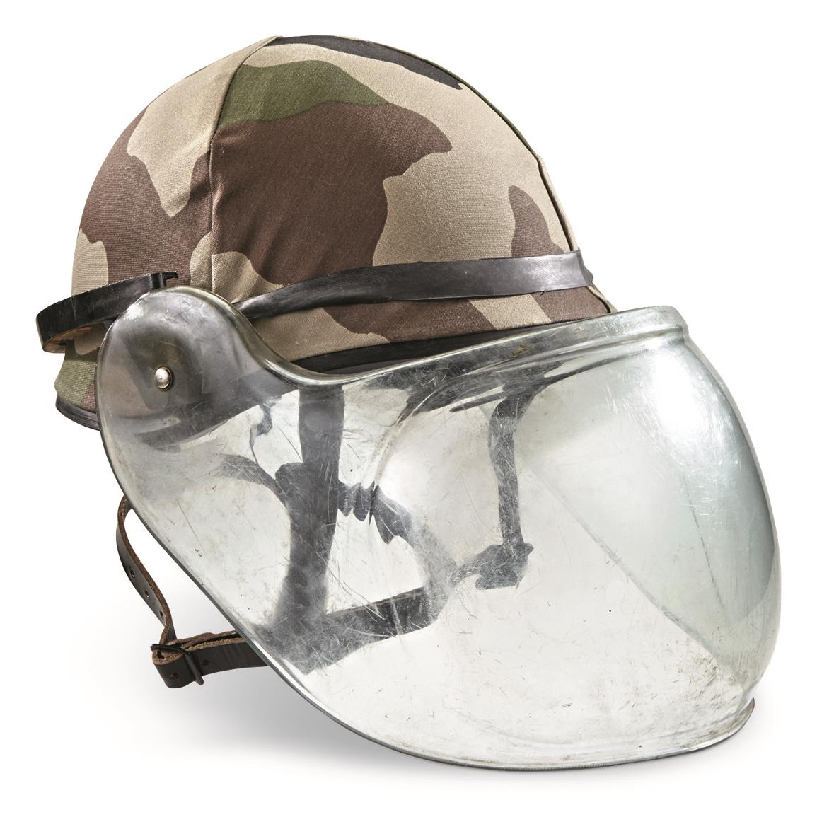 Clear plastic face shield