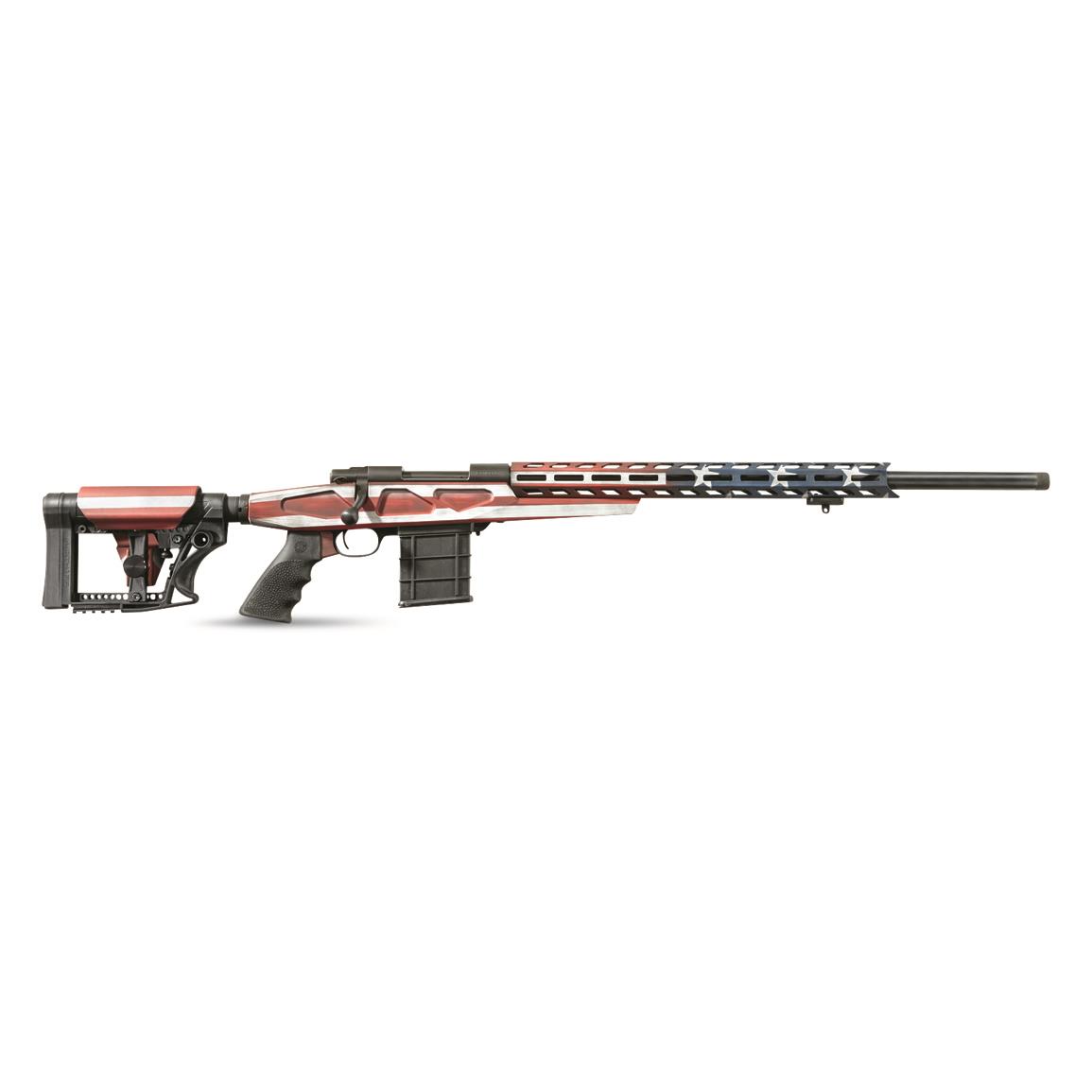 LSI Howa APC Chassis Rifle, Bolt Action, 6.5mm Creedmoor, 24" Barrel, American Flag, 10+1 Rds.