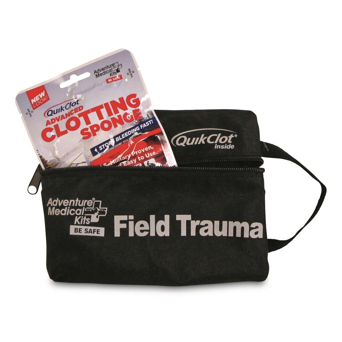 Adventure Medical Kits Tactical Field Trauma First Aid Kit with QuikClot