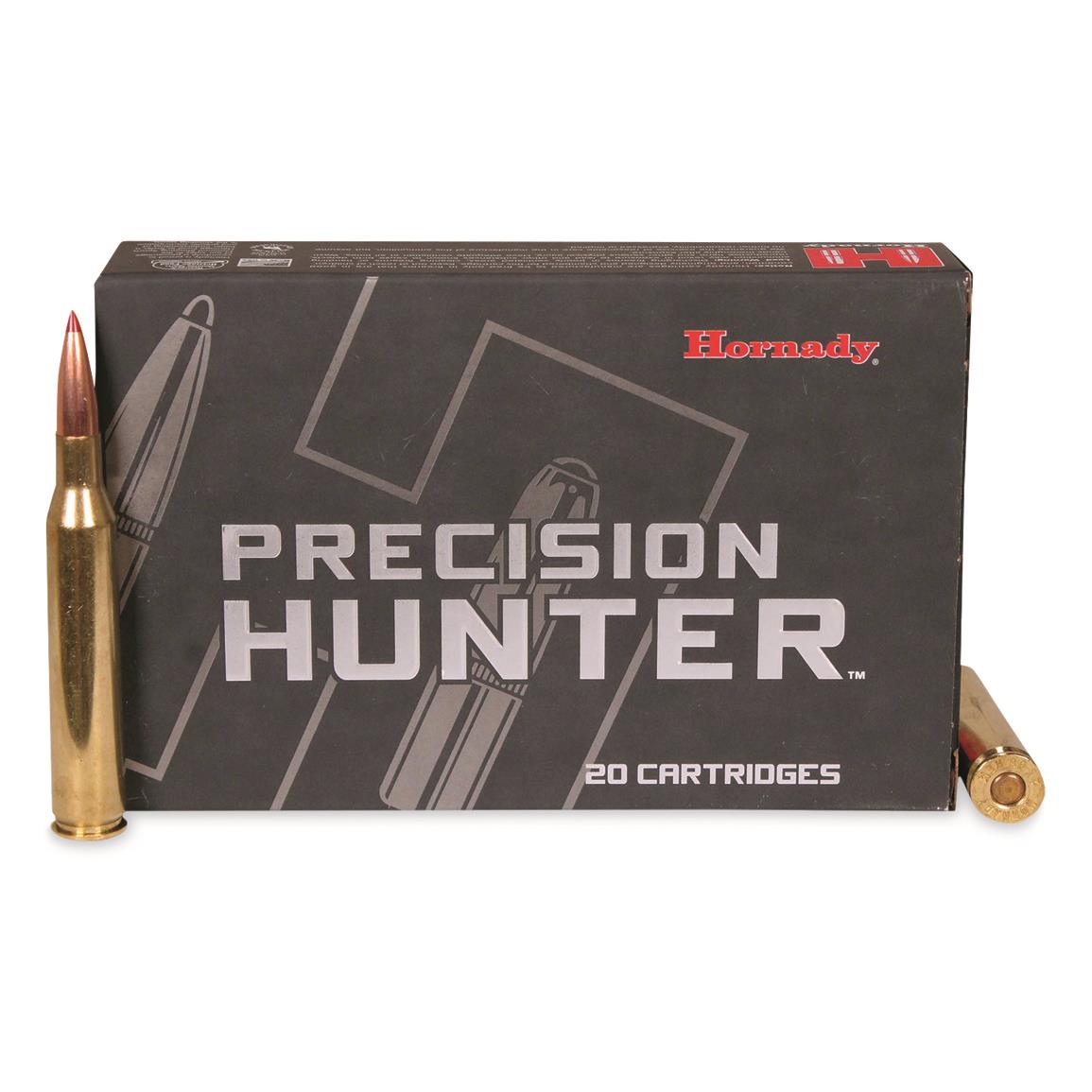 Hornady Precision Hunter, .25-06 Remington, ELD-X, 110 Grain, 20 Rounds