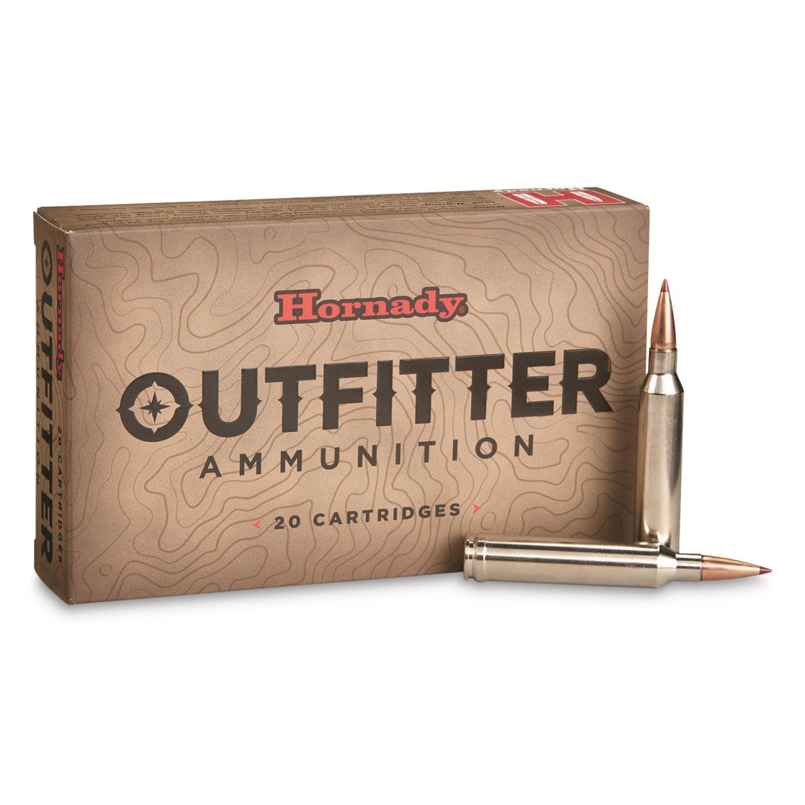 Hornady Outfitter, 7mm Rem. Magnum, CX, 150 Grain, 20 Rounds