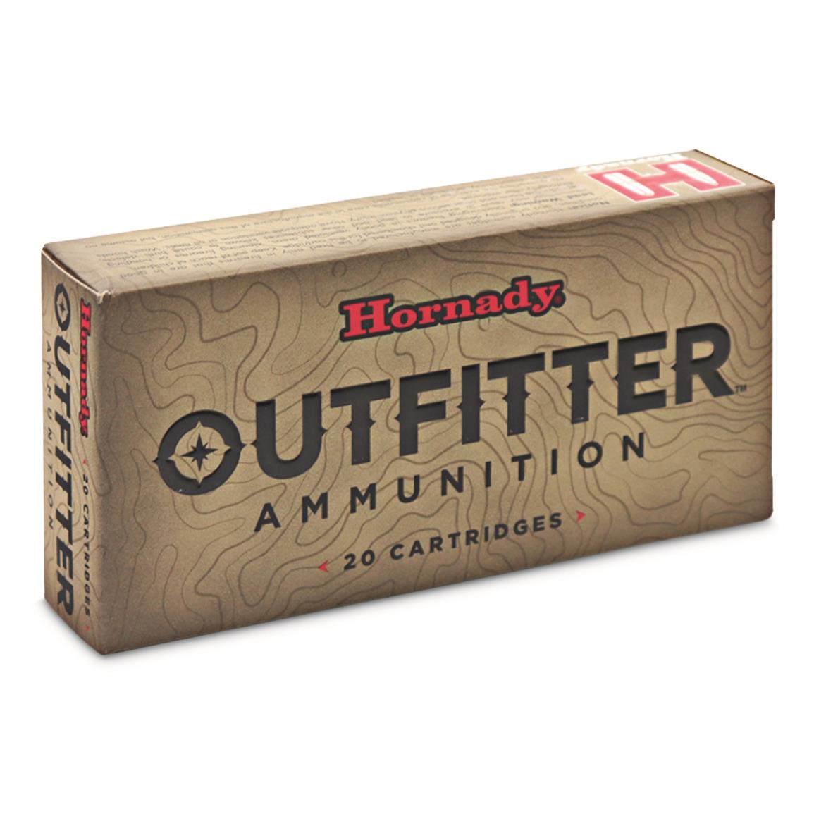 Hornady Outfitter, .300 WSM, CX, 180 Grain, 20 Rounds