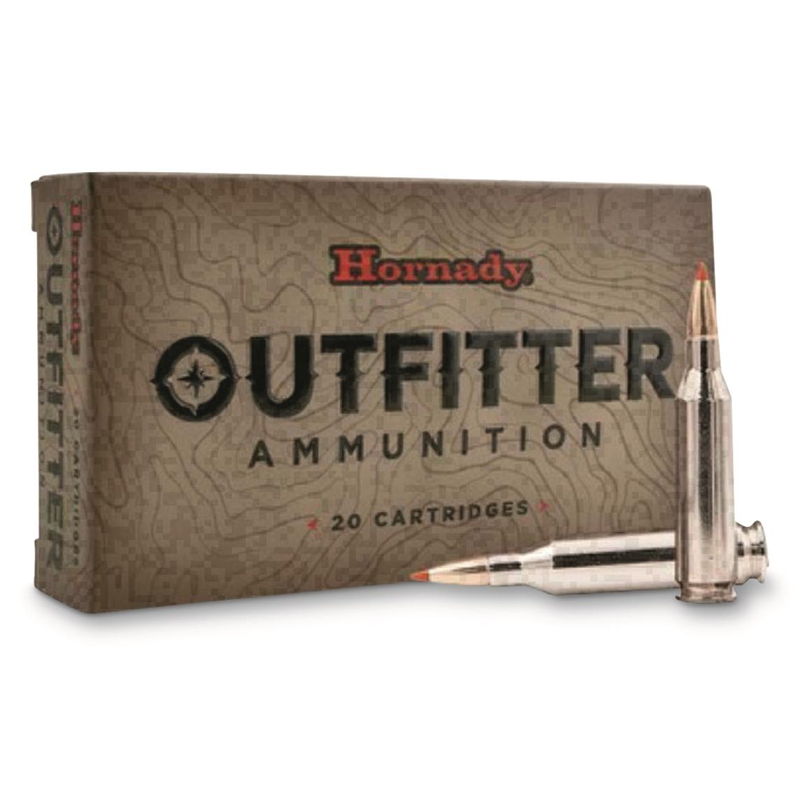 Hornady Outfitter, .338 Win. Mag., CX, 225 Grain, 20 Rounds