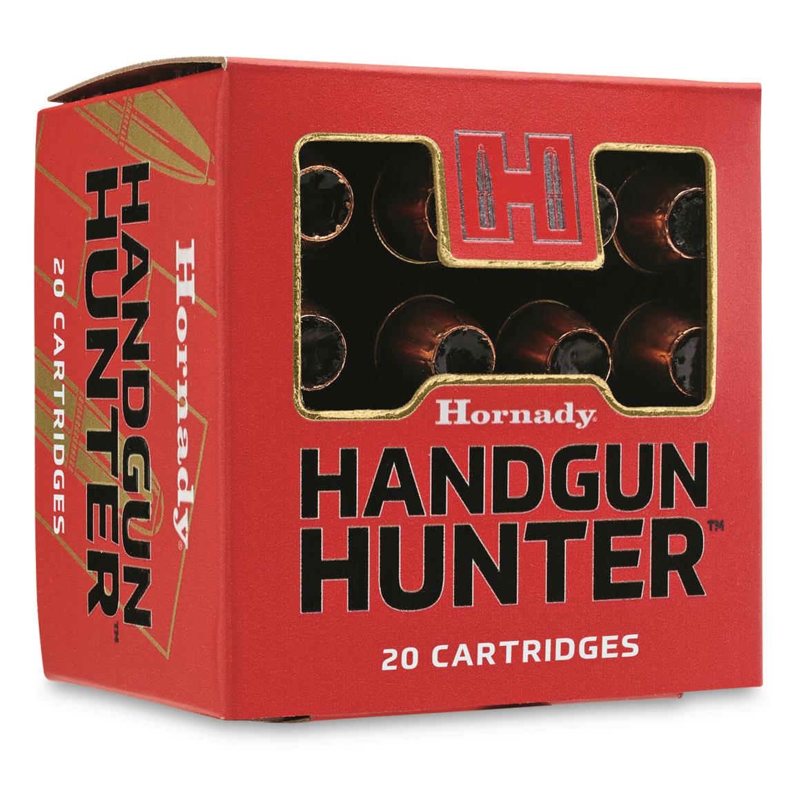 Hornady Handgun Hunter, .44 Remington, MonoFlex HP, 200 Grain, 20 Rounds