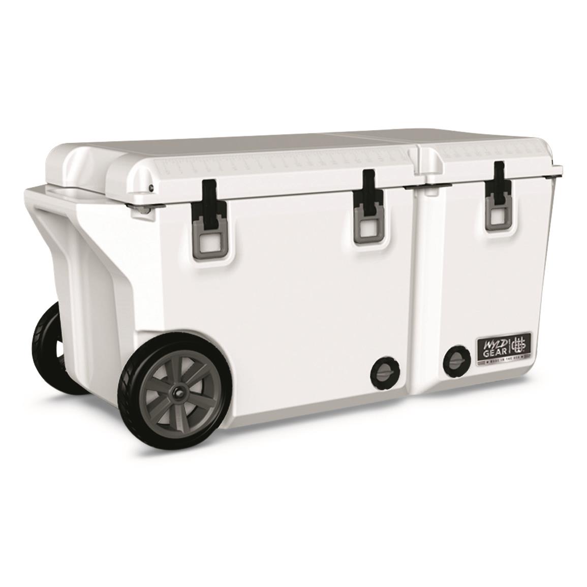 WYLD Gear® Freedom Series 90-Quart Hard Cooler with Divider